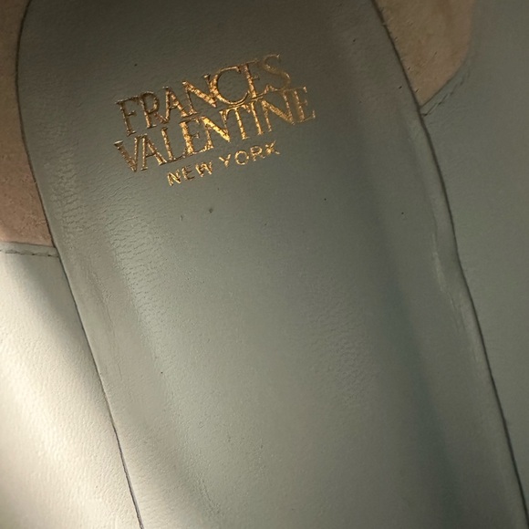 🖤 Frances Valentine Caty Maryjanes in Silver Snake size 8B 🖤 - Picture 6 of 13